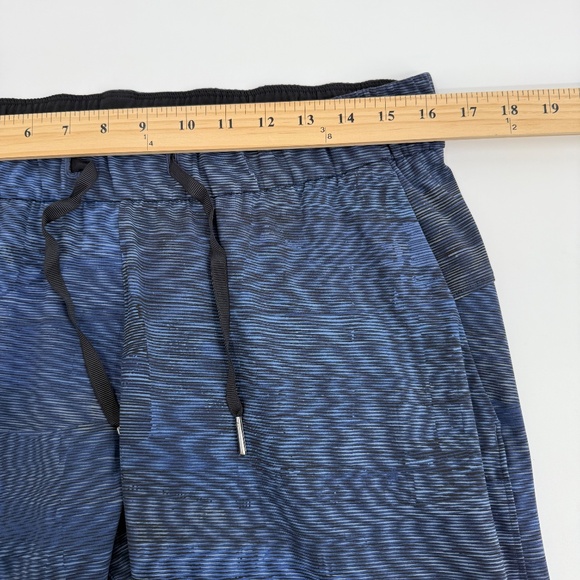 Lululemon Pants Women 10 Blue 7/8Length Pull On Elastic Drawstring Waist Stretch - Picture 8 of 12